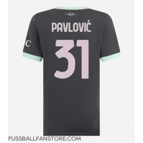 AC Milan Strahinja Pavlovic #31 Replik 3rd trikot Damen 2024-25 Kurzarm